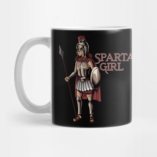 Sparta Warrior - Spartan girl Mug
